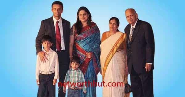 Rahul Dravid Family
