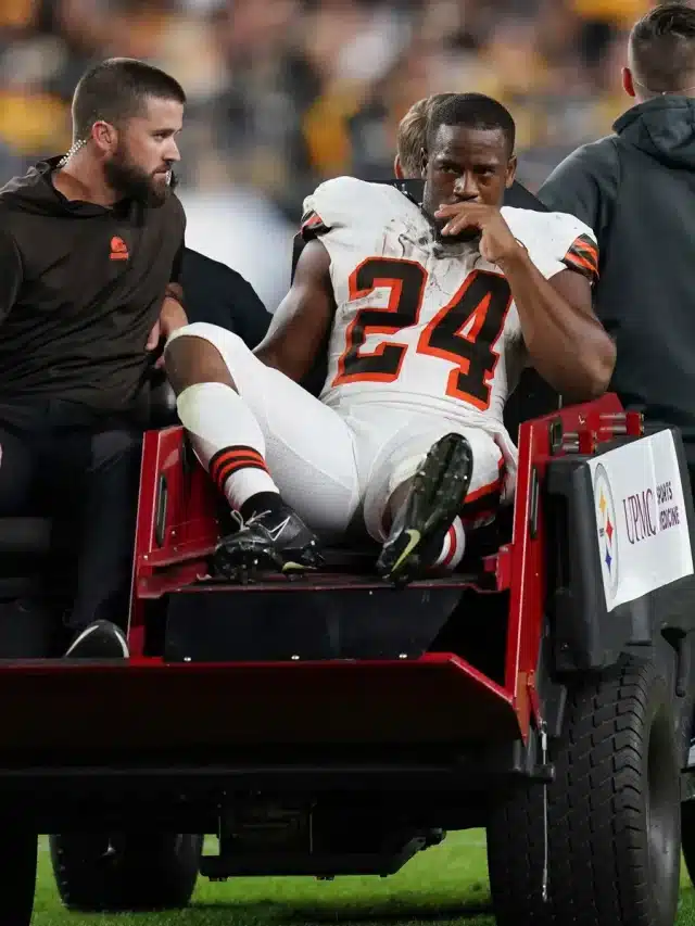 Browns Star Nick Chubb Out for Season with Knee Injury